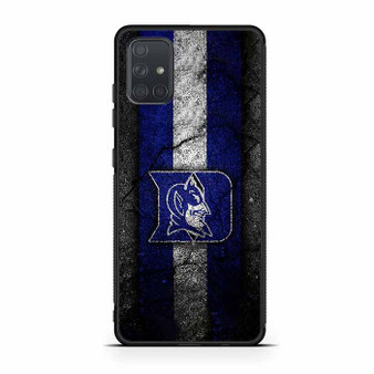 Duke Blue Devils Asphalt Style Samsung Galaxy A71 5G Case
