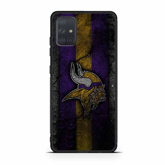 Minnesota Vikings Asphalt Style Samsung Galaxy A71 5G Case