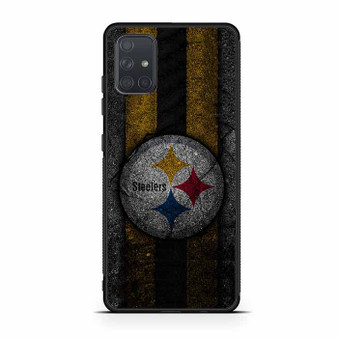 Pittsburgh Steelers Asphalt Style Samsung Galaxy A71 5G Case