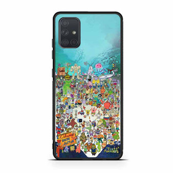 Spongebob Squarepants All Characters Samsung Galaxy A71 5G Case
