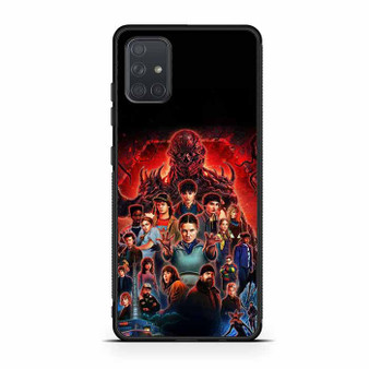 Stranger Things Series S5 Cover Samsung Galaxy A71 5G Case