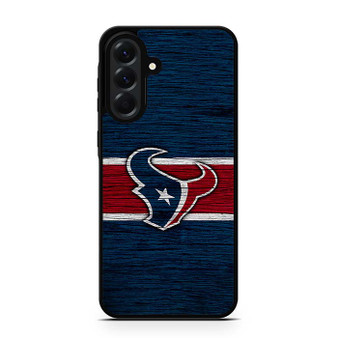Houston Texans Wooden Style Samsung Galaxy A56 Case