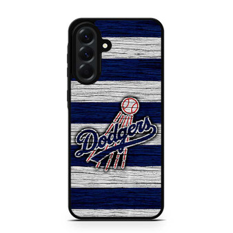 Los Angeles Dodgers Wooden Style Samsung Galaxy A56 Case