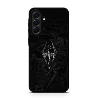 Skyrim V Metal Logo Samsung Galaxy A56 Case