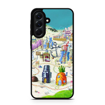 Spongebob Squarepants Maps Samsung Galaxy A56 Case