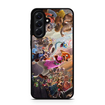 Zootopia 2 Characters Samsung Galaxy A56 Case