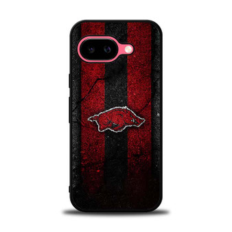 Arkansas Razorbacks Asphalt Style Google Pixel 9a Case