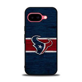 Houston Texans Wooden Style Google Pixel 9a Case