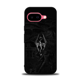 Skyrim V Metal Logo Google Pixel 9a Case