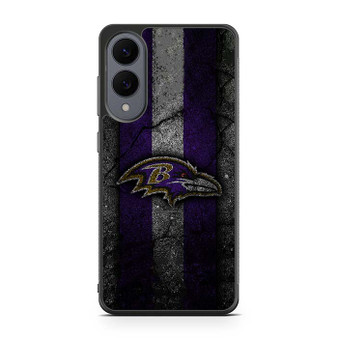 Baltimore Ravens Asphalt Style Samsung Galaxy S25 Edge Case