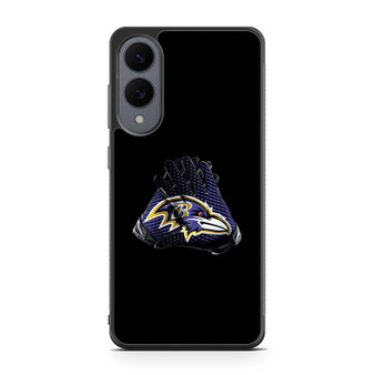 Baltimore Ravens gloves Samsung Galaxy S25 Edge Case