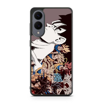 Dragon Ball Son Goku Collages Samsung Galaxy S25 Edge Case