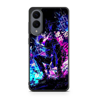 Jujutsu Kaisen Gojo Abstract Art Samsung Galaxy S25 Edge Case
