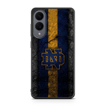Notre Dame Fighting Irish Asphalt Style Samsung Galaxy S25 Edge Case