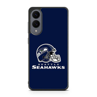 Seattle Seahawks Helmet Samsung Galaxy S25 Edge Case