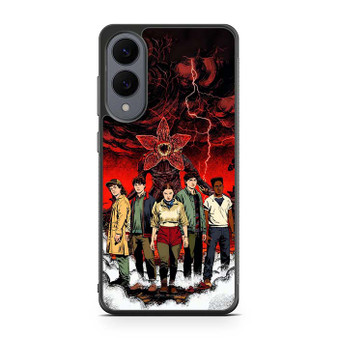 Stranger Things Art Samsung Galaxy S25 Edge Case
