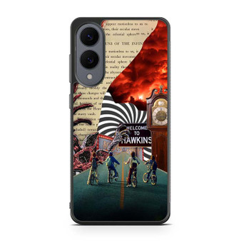 Stranger Things Wlcome to Hawkins Samsung Galaxy S25 Edge Case