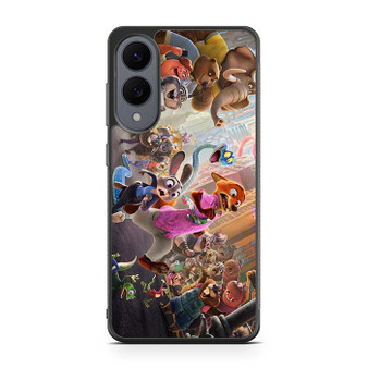 Zootopia 2 Characters Samsung Galaxy S25 Edge Case