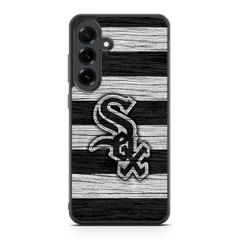 Chicago White Sox Wooden Style Samsung Galaxy S25 FE Case