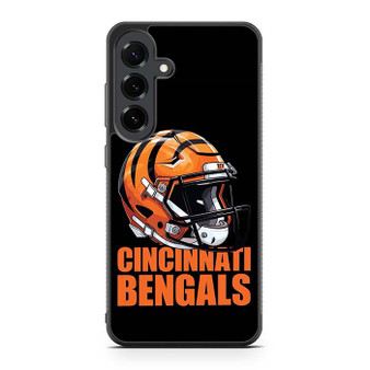 Ciccinnati Bengals Helmet Samsung Galaxy S25 FE Case