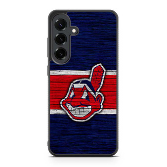 Cleveland Guardians Wooden Style Samsung Galaxy S25 FE Case