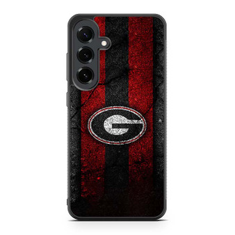 Georgia Bulldogs Asphalt Style Samsung Galaxy S25 FE Case