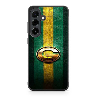 Green Bay Packers Golden Logo Nfl Samsung Galaxy S25 FE Case