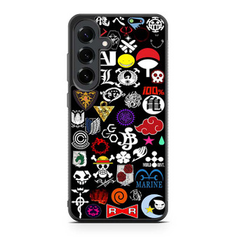 Manga symbols anime Samsung Galaxy S25 FE Case
