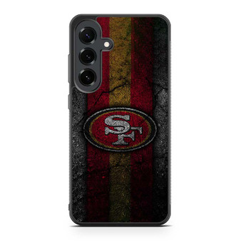 San Francisco 49ers Asphalt Style Samsung Galaxy S25 FE Case