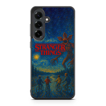 Stranger Things Starry Night in Hawkins Samsung Galaxy S25 FE Case