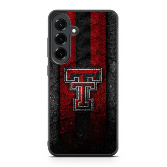 Texas Tech Asphalt Style Samsung Galaxy S25 FE Case