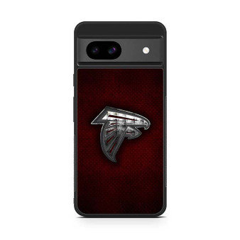 Atlanta Falcons Metal logo Google Pixel 8a Case