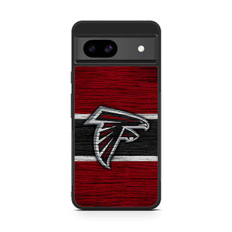 Atlanta Falcons Wooden Style Google Pixel 8a Case