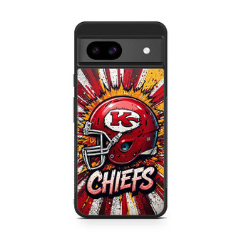Kansas City Chiefs Drip Helmet Google Pixel 8a Case