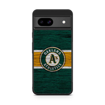 Oakland Athletics Wooden Style Google Pixel 8a Case