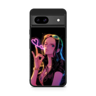 One Piece Series Nico Robin Neon Art Google Pixel 8a Case