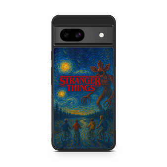 Stranger Things Starry Night in Hawkins Google Pixel 8a Case