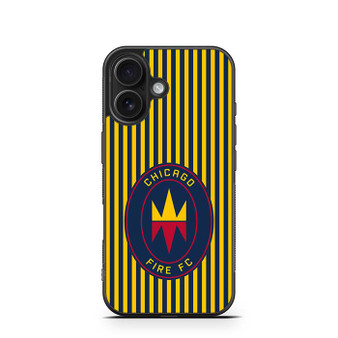 Classic Chicago Fire Logo iPhone 16 Series Case
