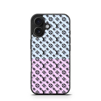 Louis Vuitton Blush & Blue Luxe iPhone 16 Series Case