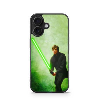 Luke Skywalker Green Saber iPhone 16 Series Case