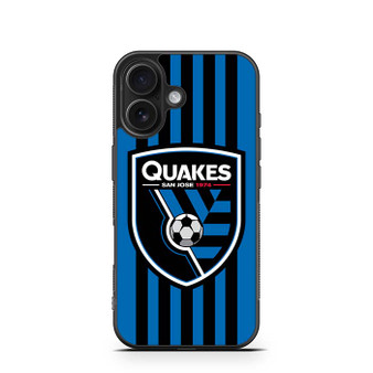 Quakes San Jose Soccer iPhone 16 Series Case