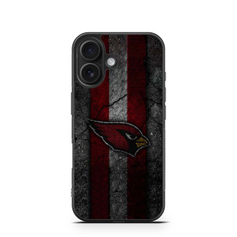 Arizona Cardinals Asphalt Style iPhone 16 Series Case