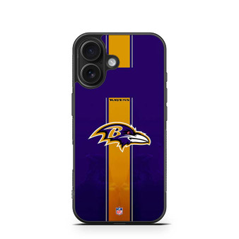 Baltimore Ravens Born to Dominate iPhone 16 Series Case