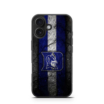Duke Blue Devils Asphalt Style iPhone 16 Series Case