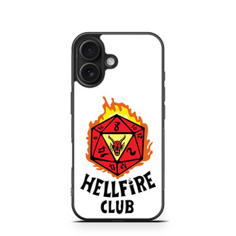 Stranger Things Hellfire Club Logo iPhone 16 Series Case