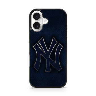 New York Yankees Blue metal iPhone 17 Series Case
