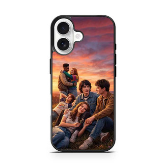 Stranger Things Characters Sunrise iPhone 17 Series Case