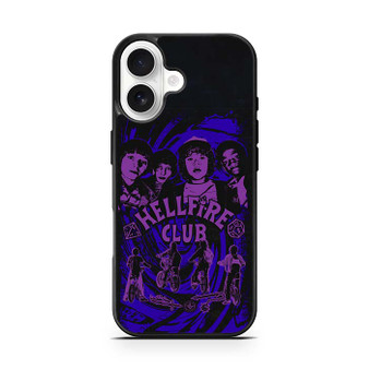 Stranger Things Hellfire Club Stripy iPhone 17 Series Case