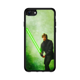 Luke Skywalker Green Saber iPhone 16e Case