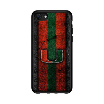 Miami Hurricanes  Asphalt Style iPhone 16e Case